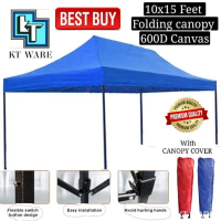 KT WARE 10X15 FEET Roof 80cm Market Canopy Tent Kanopi Khemah Pasar Malam RAMADAN FOLDING TENT PAYUN