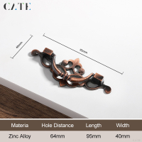 Bronze Classical Furniture Kitchen Cabinet Hanging Ring Handle Shoe Vintage Cabinet Drawer Zinc Allo