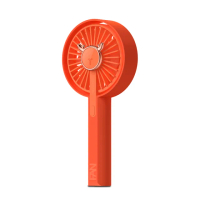 【MINIPRO】鹿善-無線手持風扇-橘(迷你風扇/小風扇/隨身風扇/USB充電風扇/MP-F5688)