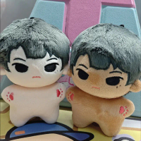 รูปปั้นขน ENHYPEN ขนาด 10 ซม. JAY รูปปั้นผ้าฝ้ายน่ารักขนาดเล็ก รูปปั้นขนสีดำและขาวโทนผิว ของขวัญ