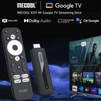 Mecool KD3 4K TV Stick Android 11 smart TV box With Amlogic S905Y4 2G+8G WiFi 2.4G/5G HDR 10+ Media Player tv dongle