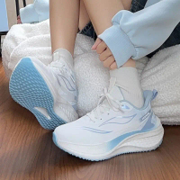 Leather waterproof sneakers, spring and autumn style, trendy and versatile, lightweight soft-soled c