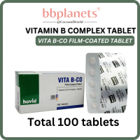 Hovid Vita B-Co (Vitamin B Complex) Film-Coated Tablet - 100's