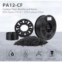 PA12-Carbon Fiber Nylon Filament,Enhanced Strength Rigidity PA12-CF,High-Temperature Resistant PA12-