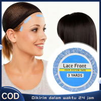 3 Yard 8mm Lem Hair Toupee Lem Wig Rambut Palsu Double Tape Rambut Palsu Toupee Hair Lem