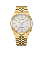 นาฬิกาข้อมือผู้ชาย Tsuyosa Mechanical รุ่น NK0022-50A ขนาด 37 มม. (ระบบออโตเมติก) สีเงินขาว