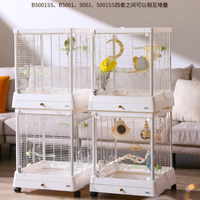 กรงนก Dayang B5001 กรงดูนกแก้วในบ้านสำหรับนกค๊อกคาเทลและนกคาโคทู กระจกโปร่งใสสูง วิลล่า 1.14