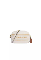 Coach Coach Mini Jamie Camera Crossbody Bag With Coach Stripe In Chalk Multi CH308