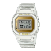 【CASIO 卡西歐】G-SHOCK閃耀金色電子錶(GMD-S5600SG-7)