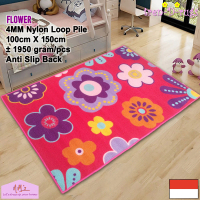Tren-D-rugs Karpet Lantai Karakter Anak Permadani Bulu Alas Lantai Kamar Tidur Ruang Tamu Motif Bung
