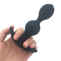 Unisex Silicone Butt Plug Anal Sex Toys Man Women Gay Waterproof Anal Beads Adult Sex Products Prostate Massager Anus Massager