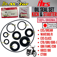 EX5 DREAM WAVE 100R CLASS C70 GBO KRISS CT100 C90 FAME Oil Seal Set ENGINE BUSH GETAH OVERHAUL 100%