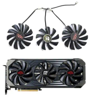 Brand new 95MM 85MM 4PIN DIY GPU fan RX6800XT GPU fan suitable for Radeon RX 6700XT 6750XT 6800XT 6900XT Devil fan