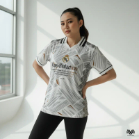 VICT X WEDX | | JERSEY REAL MADRID FANTASY FULLPRINT  DRYFIT KERAH POLO V LOS GALACTICOS ZIG ZAG VW2