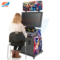 Recreation Games Arcade Equipment Coin Operated Retro Arcade Fighting Game Machine Street Fighter Arcade Machine