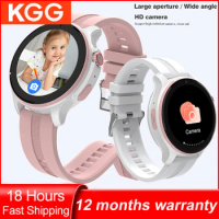 4G Kids Smart Watch Phone Video Call With Rotate Button Voice Chat Pedometer SOS Call Back Monitor GPS WIFI Location Smartwatch