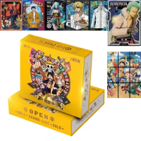 Newest Bargain Price One Piece Card Booster Box King Japanese Anime Figure Trading Game Luffy Sanji Nami TCG Collection Cardrd
