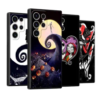 Nightmare Before Christmas Phone Case for Samsung Galaxy S23 Ultra S22 S21 FE S20 S10 S10E Note 20 10 Plus Coque
