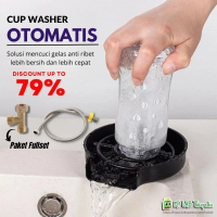 Alat Pembersih Gelas Otomatis Cup Washer Spray Jug Rinser ORIGINAL