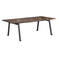 文創集 韋拉亞8尺雙色會議桌(二色可選)-240x120x75.5cm免組