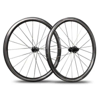 Carbon T800 Super Light Wheelset Paintless Carbon Spoke 38mm 52mm Depth Tubeless Disc Brake Carbon Wheelset For Gravel Bike