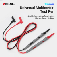 ANENG 1 Pair Multimeter Test Probe Non-destructive Pin Tester Replaceable