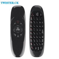 2023 New C120 Fly Air Mouse Wireless Keyboard 2.4G Smart Remote Control G64 Rechargeable Smart Keyboard Mouse For Android Tv Box