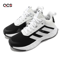 adidas 籃球鞋 Ownthegame 2 K 童鞋 中大童 女鞋 黑 白 高筒 緩震 運動鞋 愛迪達 GW1552