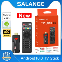 M96 Smart TV Stick 4K Android 10.0 Smart TV Box 2.4G/5G WiFi 4K H.264 HEVC Allwinner H313 Set Top Box TV Receiver Media Player