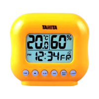 【TANITA】電子式溫溼度計mini型-橘色(TT-532OR)