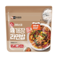 韓國Doori Doori 拉麵拌飯-辣牛肉湯味(105g)