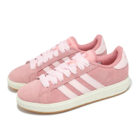 【adidas 愛迪達】休閒鞋 Grand Court Base 00s 女鞋 粉紅 麂皮 復古 愛迪達(JR7110)