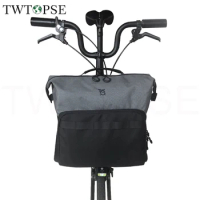 TWTOPSE Bike Bicycle Backpack Bags For Brompton Folding Bicycle 3SIXTY Rain Cover Shoulder Bag Fit 3 Holes Dahon Tern Accessory