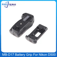 MB-D17 BG-D500 Vertical Battery Grip for Nikon D500 SLR Digital Camera Handle MBD17 With Work AA Batteries