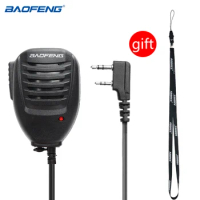 New Baofeng UV5R Microphone Speaker MIC for Baofeng Portable Ham Radio UV-5R BF-888S UV-82 UV-S9 Plus UV-13 Pro Two Way Radio
