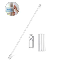 Window Shutter Hardware 12 Inch Blinds Pull Rod Swivel Bar Hook Handle for Sheer Curtain Accessories Blinds Rod