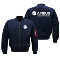 New Spring Autumn Winter Pilots Airbus Helicopters Ma1 Bomber Jacket Man Coats Jacket Zipper Military Outdoor Jackets for Men