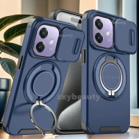 เคสแม่เหล็กสไลด์เกราะกันกระแทก เข้ากันได้กับ OPPO A3X, A3, A5 Pro, A5X, A5i, 4G และ 5G, รุ่น 2025, O