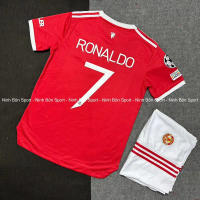 Quần Áo Bóng Đá CLB Mu 2021, Bản Đẹp Patch Nhung - Vải Gai Thái Cao Cấp