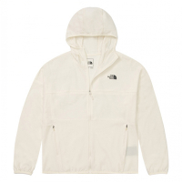 The North Face 北臉 外套 女款 運動連帽外套 防潑水 防曬 防風 白 NF0A7WCP4HP