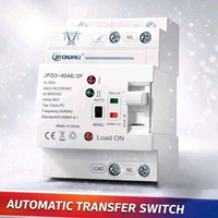 ATS AUTOMATIC TRANSFER SWITCH EMERGANCY DARURAT DIN Rail Power Supply Automatic Control Transfer Swi