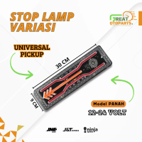 Lampu Stoplamp 12V 24V Model Panah 1 Set ( 2 Pcs ) LED 30CM Untuk Pickup L300 Granmax Carry Futura D