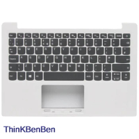 UK English White Keyboard Upper Case Palmrest Shell Cover For Lenovo Ideapad 120S 11 11IAP Winbook S130 130S 11IGM 5CB0P23859