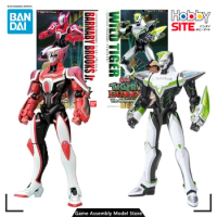 Bandai Genuine Assembled Anime Action Figures Figure Rise 6 Tiger and Bunny Wild Tiger Barnaby Brooks Jr. Collectibles