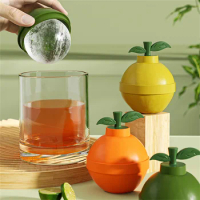 Large Silicone Ice Mould Ice Ball Maker Ice Box Ice Shape Cocktail Use Sphere Round Ball Tray Mold Ice Maker Ice Tray