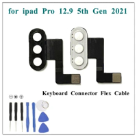 1Pcs Keyboard Connector Connecting Flex Cable Ribbon Replacement for iPad Pro 12.9 Inch 5th Gen 2021 A2377 A2378 A2379 A2461