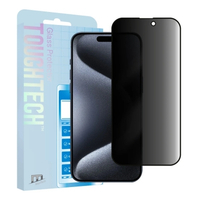 Movfazz   ToughTech iPhone 15 Pro Max 防偷窺玻璃全屏幕保護貼 - 黑邊