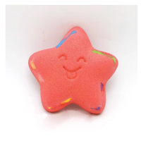 香體泡泡浴球浴鹽球浴缸沐浴球SPA氣泡彈(星星-流沙*1顆) 