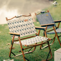 Outdoor Folding Chair Kermit Chair Fishing Backrest Ultralight Aluminum Alloy Camping Chair