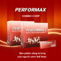 COMBO 2 HỘP - Performax Drink Mix BCAA Plant Protein Cho Người Chơi Thể Thao & Người Vận Động Hộp 14